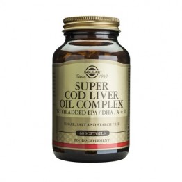 Super Cod Liver Oil Complex softgels 60s Λιπαρά οξέα